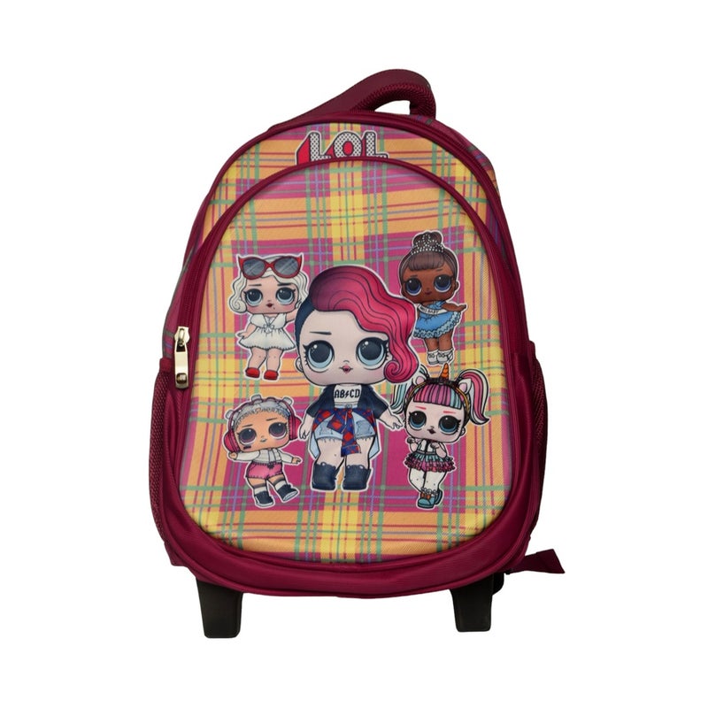 LOL Surprise School Trolley Backpack 15 Inch - 1961T - Image 1